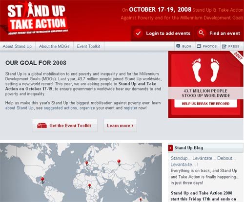 Stand Up take action
