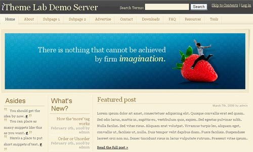 Simple And Elegant Free WordPress Themes Fremium WP Imagination - Free WordPress Theme