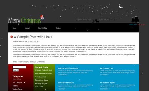 30 Christmas WordPress Themes