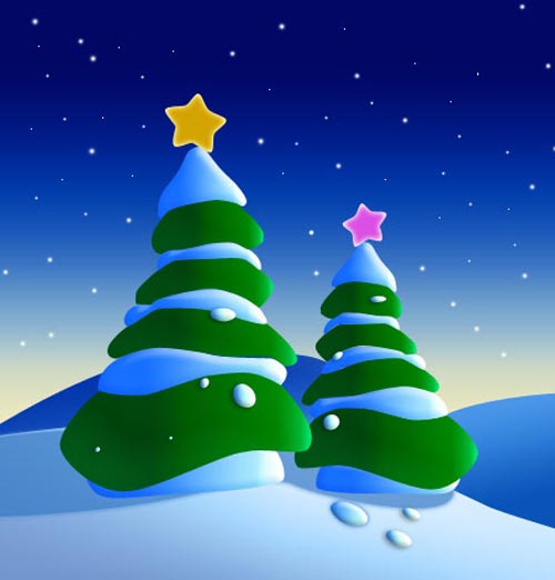 A Nice List of Christmas Tutorials, Brushes, Clipart and Icons