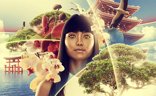 Create an Asian Inspired Illustration with Impact