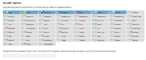Social Bookmarking for WordPress