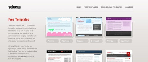 35 Excellent Websites for Downloading Free CSS Template