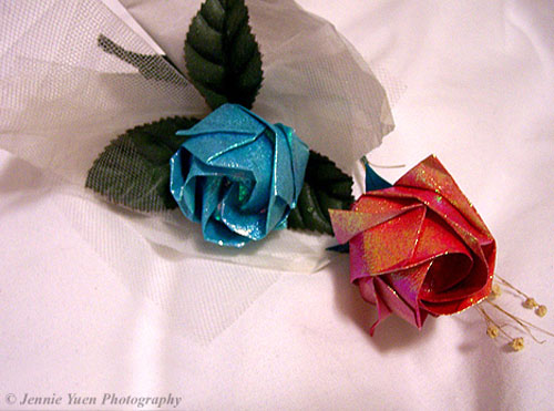 Origami Roses