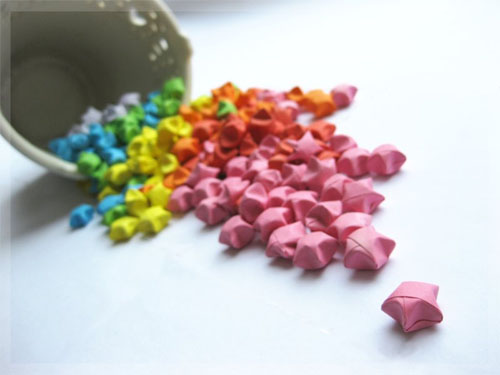 how to make origami stars