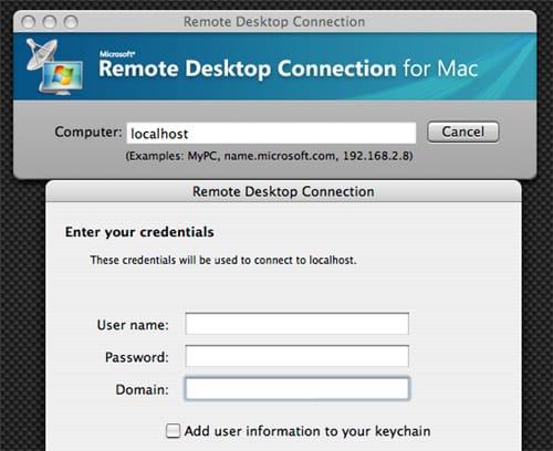 Microsoft Remote Desktop Connection Client For Mac 2