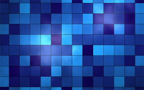 tiles wallpaper. Blue-Tiles middot; Purple Flower