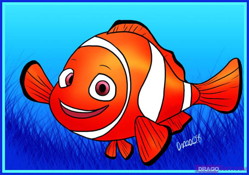 How-to-Draw-Nemo-from-Finding-Nemo