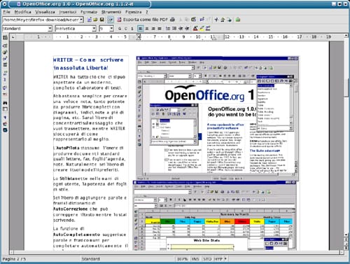 open office. OpenOffice