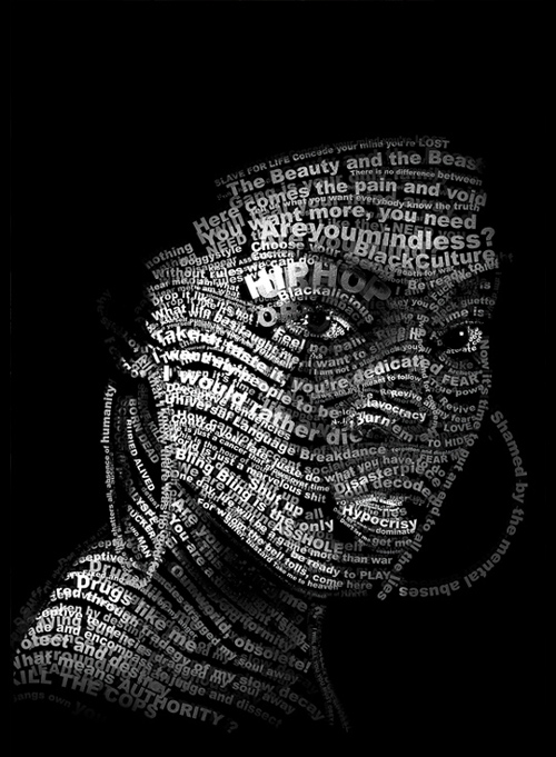 Typographic Portraits That Are Absolutely Beautiful