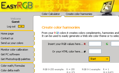 Online Color Tools