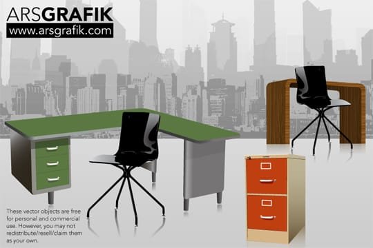 Vector-Office-Furniture Vector-Office-Furniture