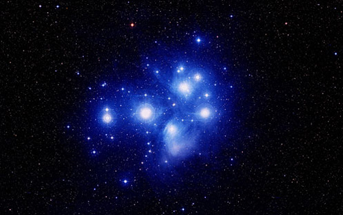 wallpaper space star. Preiades Star Cluster