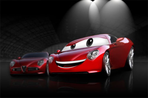 cartoon characters cars. Create a Cartoon Car Similar
