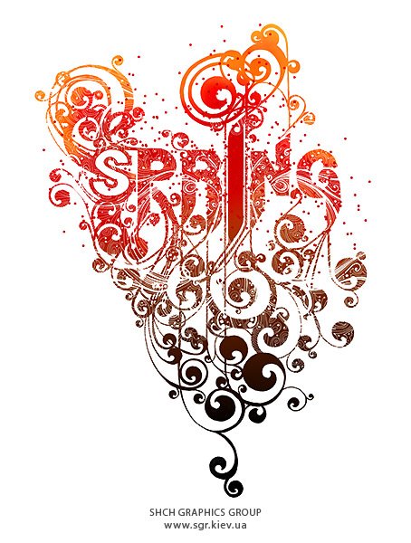 Flower Typography