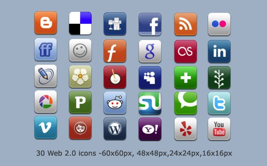 Social Media Icons