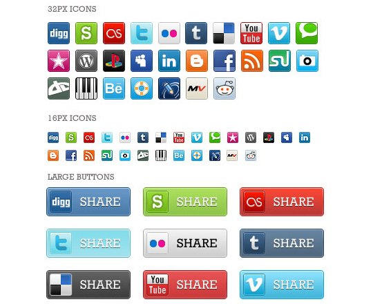 Social Media Icons