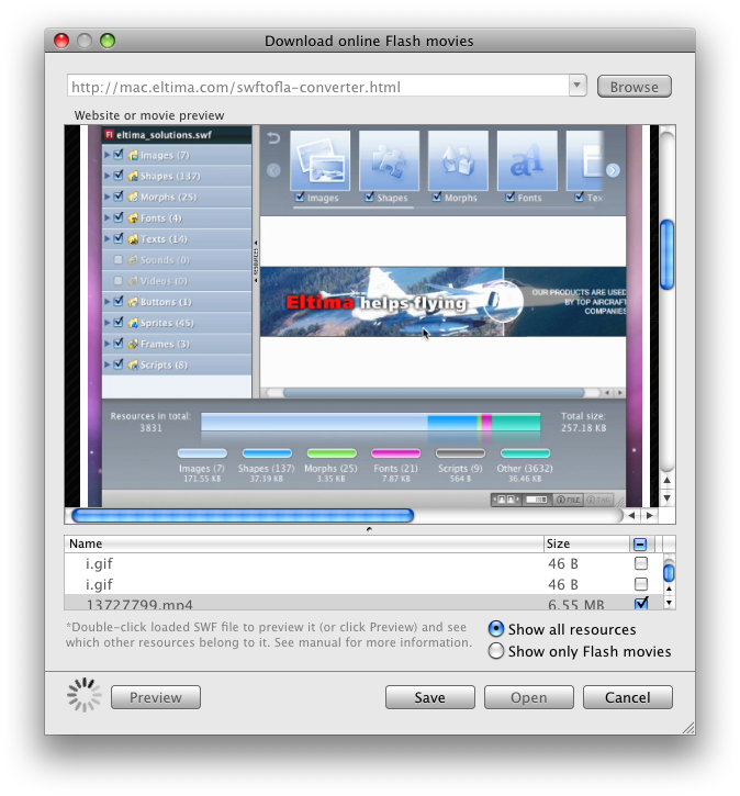 Flv Player Download. SWF-FLV-Player-screenshot1