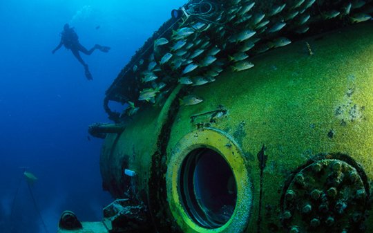 Underwater
