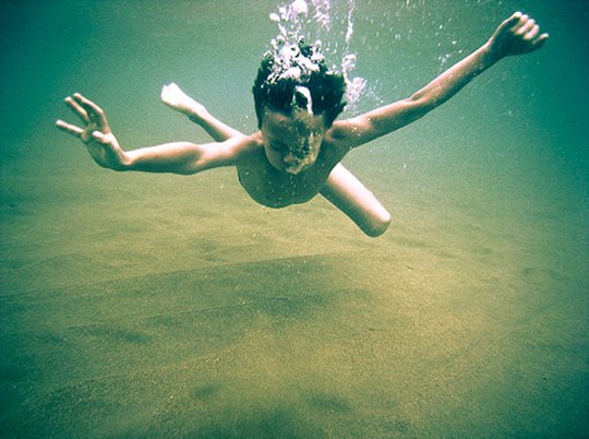 Underwater
