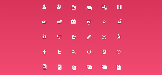 Mono Icon Set Pack Collection For Web Design Interface