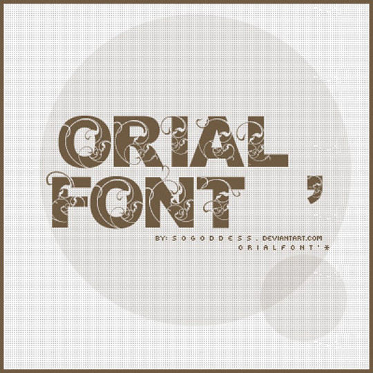 fonts