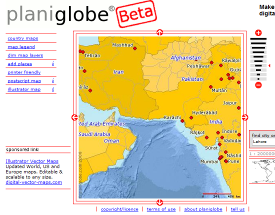 planiglobe