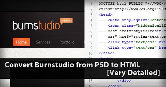 Ultimate Collection Of PSD To Html Conversion Tutorials