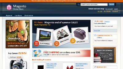 Magento, Professional Open-Source eCommerce Solution For Free