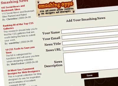 Smashing Apps News Splash