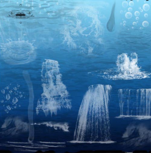 Water Photoshop Brushes