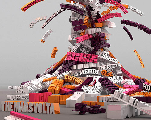 70 Wonderful 3D Typography That Truely Inspires