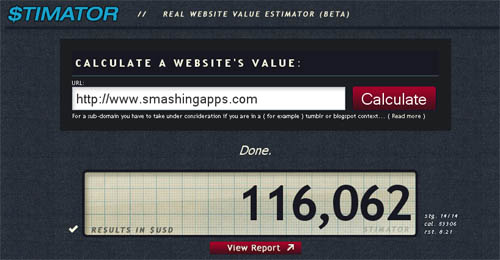 Find Out The Real Value Estimate Of Any Website
