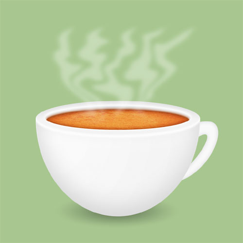 Simple Coffee Cup Icon Photoshop Tutorial