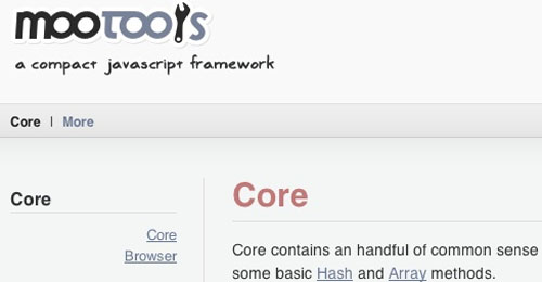 MooTools Tutorials and Resources Round-Up