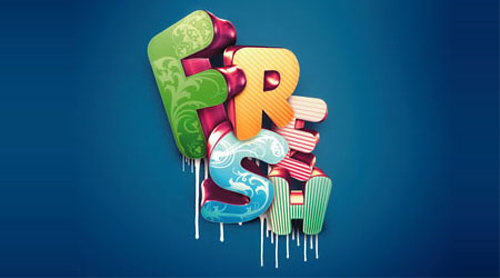 25+ 3D Text Tutorials to Enhance your Photoshop Skills