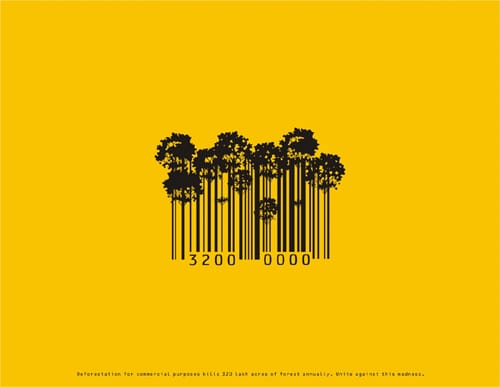 Deforestation awareness: Trees