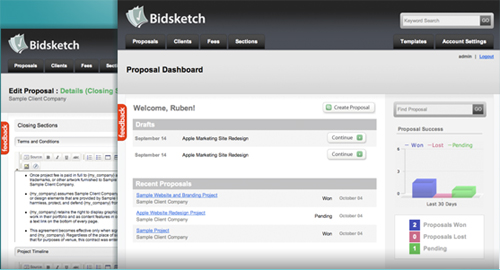 Now Create, Track, Customize And Design Beautiful Proposals With Bidsketch 4