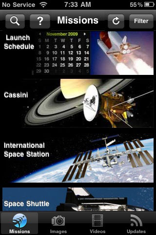 The First Official Free iPhone Application From Nasa