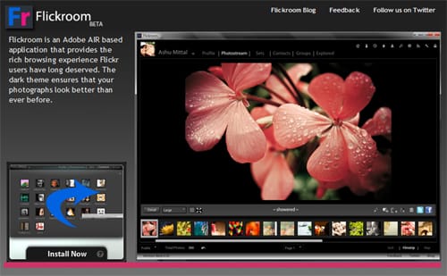 Flickroom Makes It Easier To Browse Flickr On Your Desktop