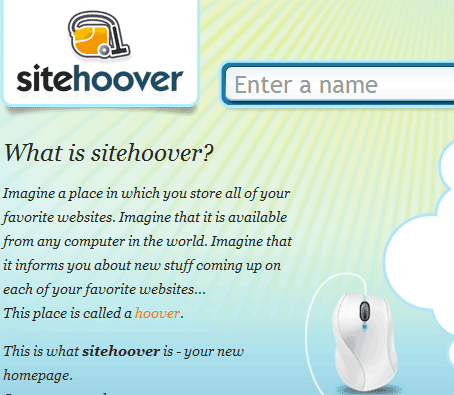 Save Your Bookmarks As Browser Homepage Thumbnails & Access Anywhere With SiteHoover