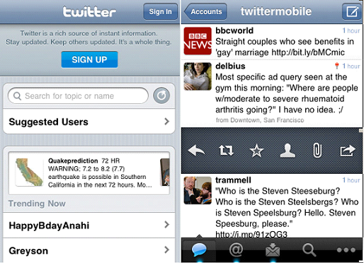 Twitter's iPhone App Now Supports Multitasking In iOS4 82