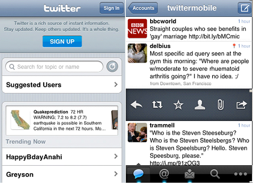 Twitter’s iPhone App Now Supports Multitasking In iOS4