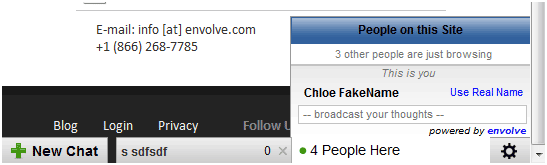 Envolve: Facebook Style Chat For Your Website Visitors 22