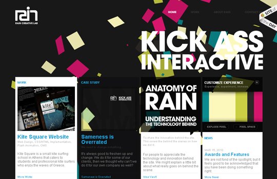 The Beautiful Use Of Black In Web Design To Grab Viewer's Attention 7 The Beautiful Use Of Black In Web Design To Grab Viewer's Attention 7