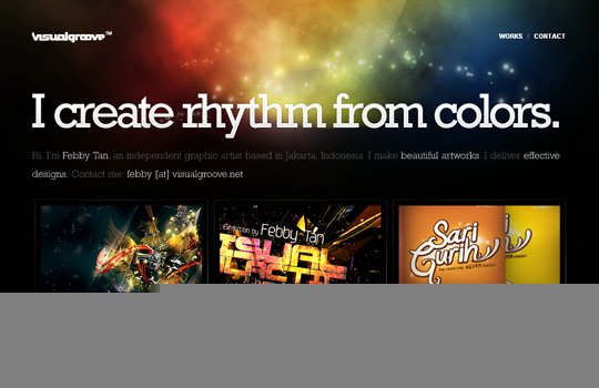 The Beautiful Use Of Black In Web Design To Grab Viewer's Attention 25 The Beautiful Use Of Black In Web Design To Grab Viewer's Attention 25