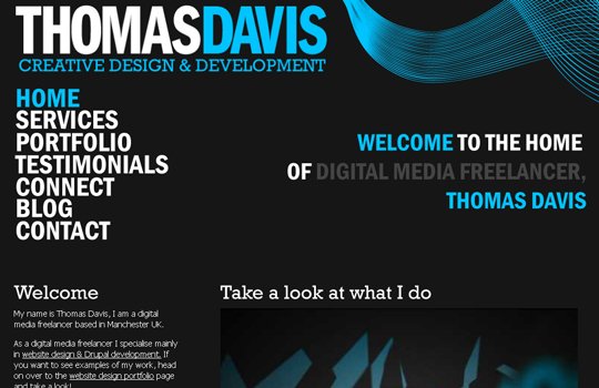 The Beautiful Use Of Black In Web Design To Grab Viewer's Attention 10 The Beautiful Use Of Black In Web Design To Grab Viewer's Attention 10