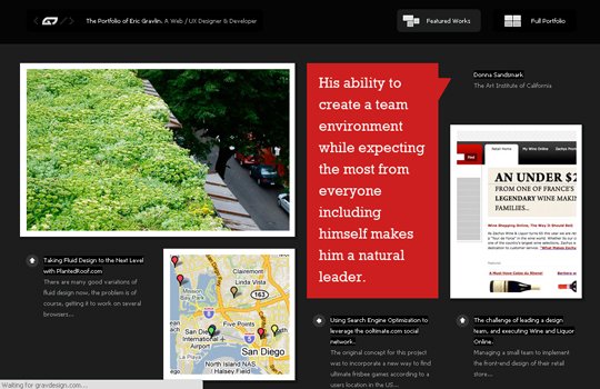 The Beautiful Use Of Black In Web Design To Grab Viewer's Attention 12 The Beautiful Use Of Black In Web Design To Grab Viewer's Attention 12