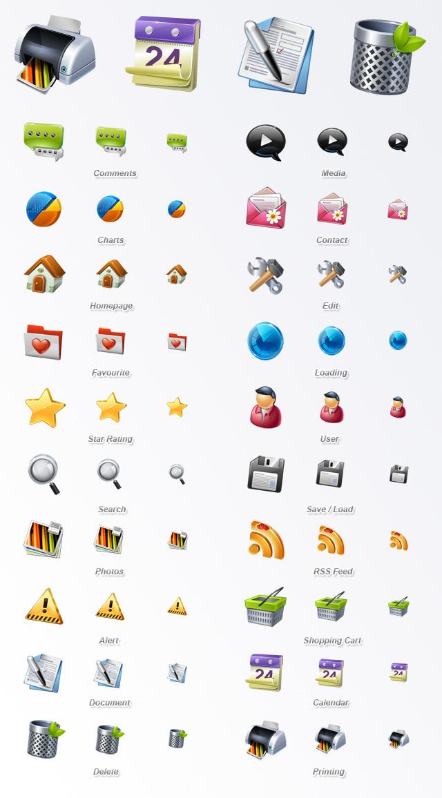 Business Icon Set (Contains 20 High Quality Icons In PNG Format) Giveaway 1