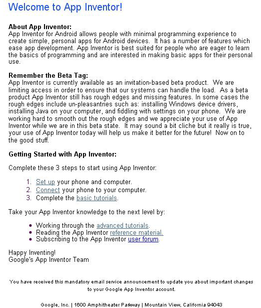 Google Starts Inviting People To (Try And) Create Apps For Android Devices